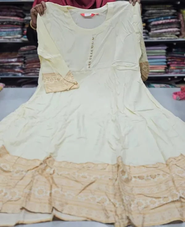 Rayon Anarkali Kurti | AK1396
